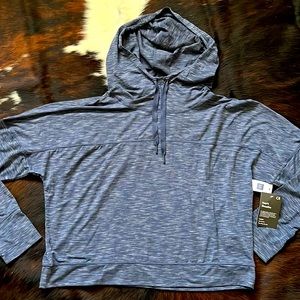 Gap Fit Breathe cropped hoodie XL NWT